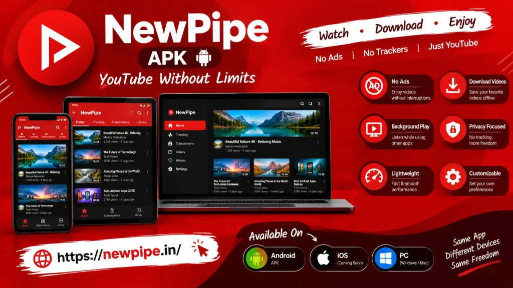 NewPipe APK app